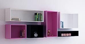 Box étagère Composition rose pack — المواد