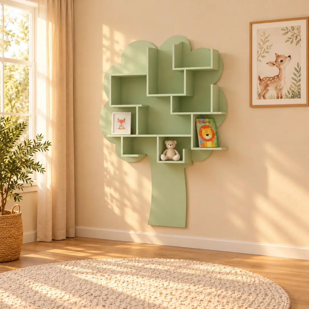 Étagère murale Arbre