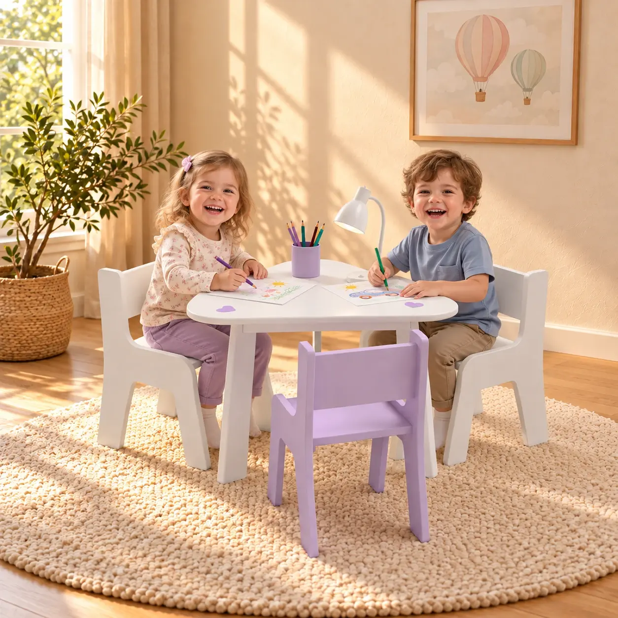 Table Trio avec 3 chaises — photo 1
